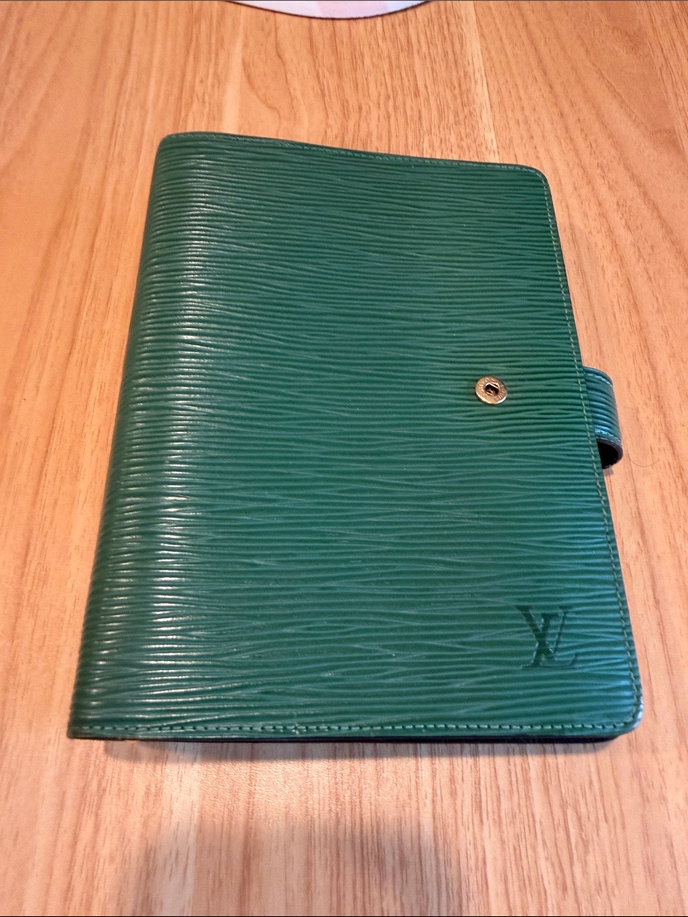Louis Vuitton Green Epi Leather Home Office Planner
